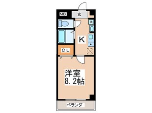 聖和マンション弐番館の物件間取画像